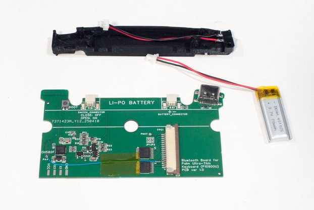 Bluetooth mod kit for Palm Ultra-thin keyboard