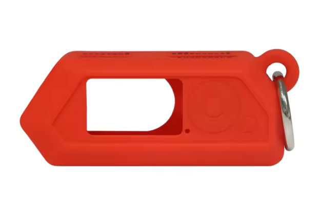 Flipper Zero Silicone Case Red with Carabiner
