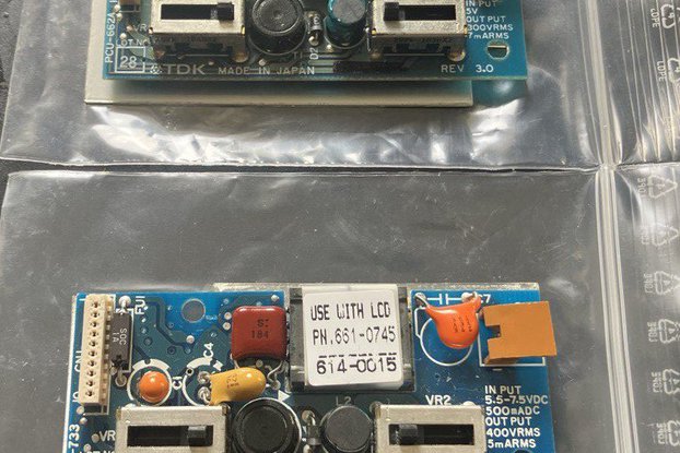 Apple PowerBook 140 145 160 165 Inverter Recapped
