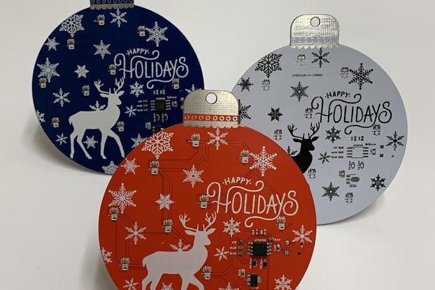 Holiday Ornament PCB - Perfect for the DIYer!