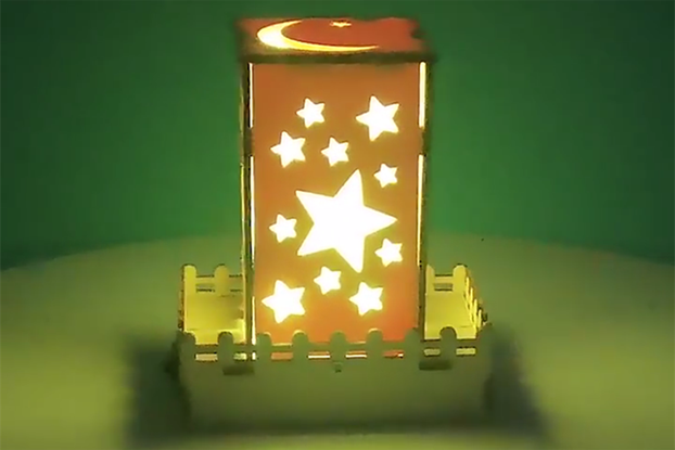 DIY Colorful Wooden Star Light STEM Kits