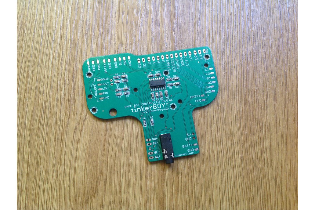 Game Boy Controller v2.0 w/ Built-in Audio Amp 1