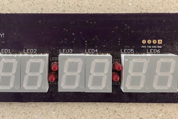 BODGE BIN: GPS Clock prototype boards