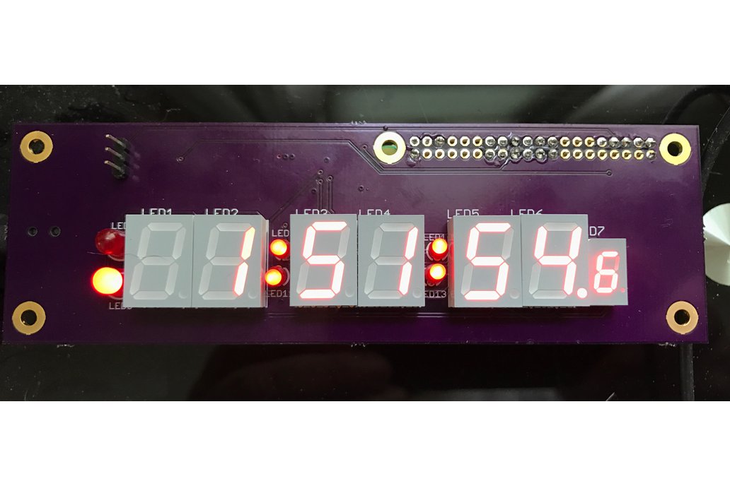 Raspberry Pi Zero Clock from Geppetto Electronics on Tindie
