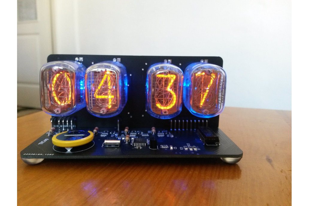 KIT or assembled IN-12 Nixie Tubes Clock from TRCorp on Tindie