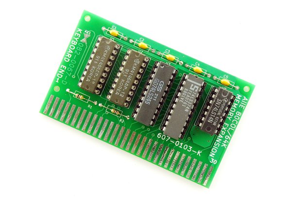 AIIE 80COL/64K Memory Expansion Card for Apple IIe