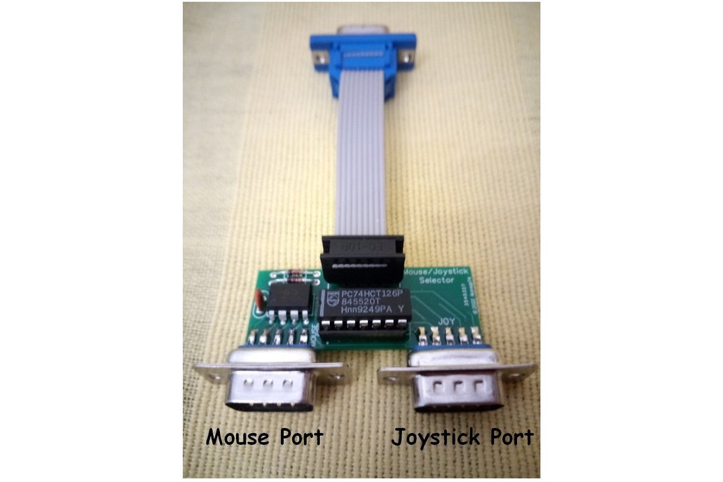Mouse Joystick Auto Selector for Amiga + Atari ST 1