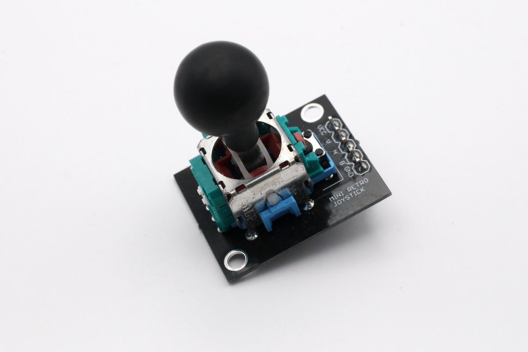Mini Retro Analog Joystick w/ Push Breakout Board 1