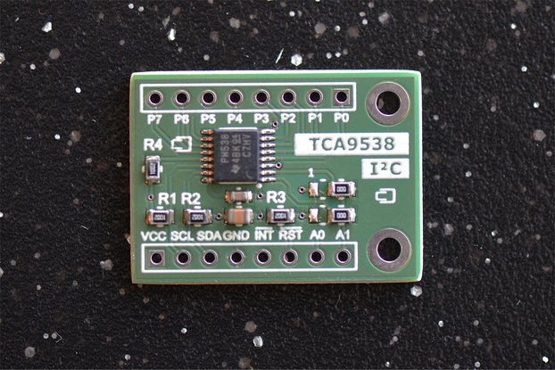 TCA9538 Remote 8-bit I2C Low-Power I/O Expander