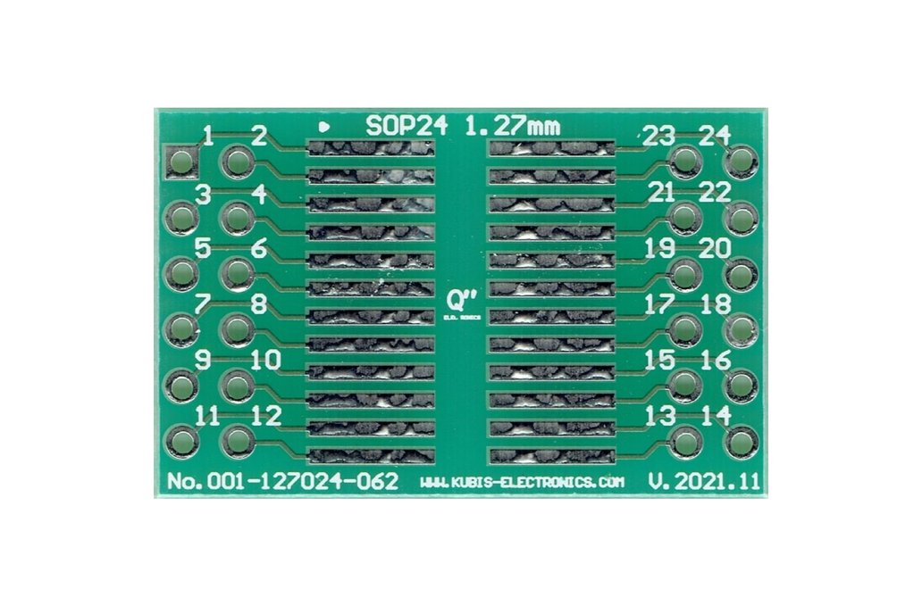 SO24, SOJ24, SOP24 1.27mm(0.05") to 2 x IDC2x6 1