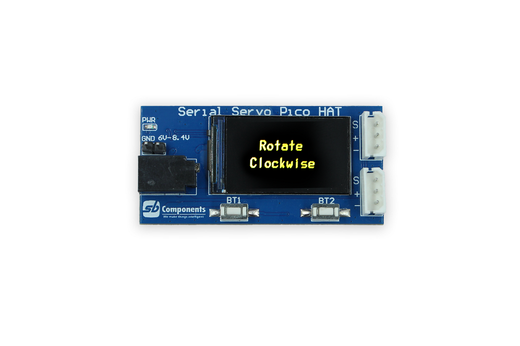 SB Serial Servo Pico HAT 1