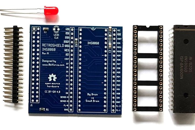 RetroShield 8060 (SC/MP II) for Arduino Mega