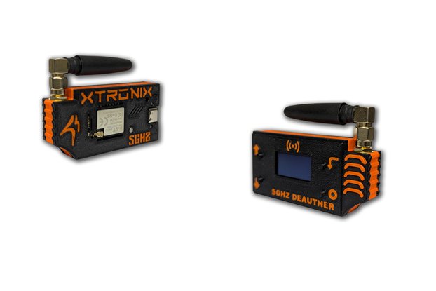 5Ghz WiFi Deauther with Antenna
