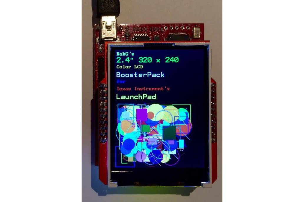 Color LCD Booster Pack 2.4" 320x240 1