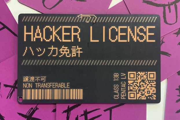 NFC Hacker License