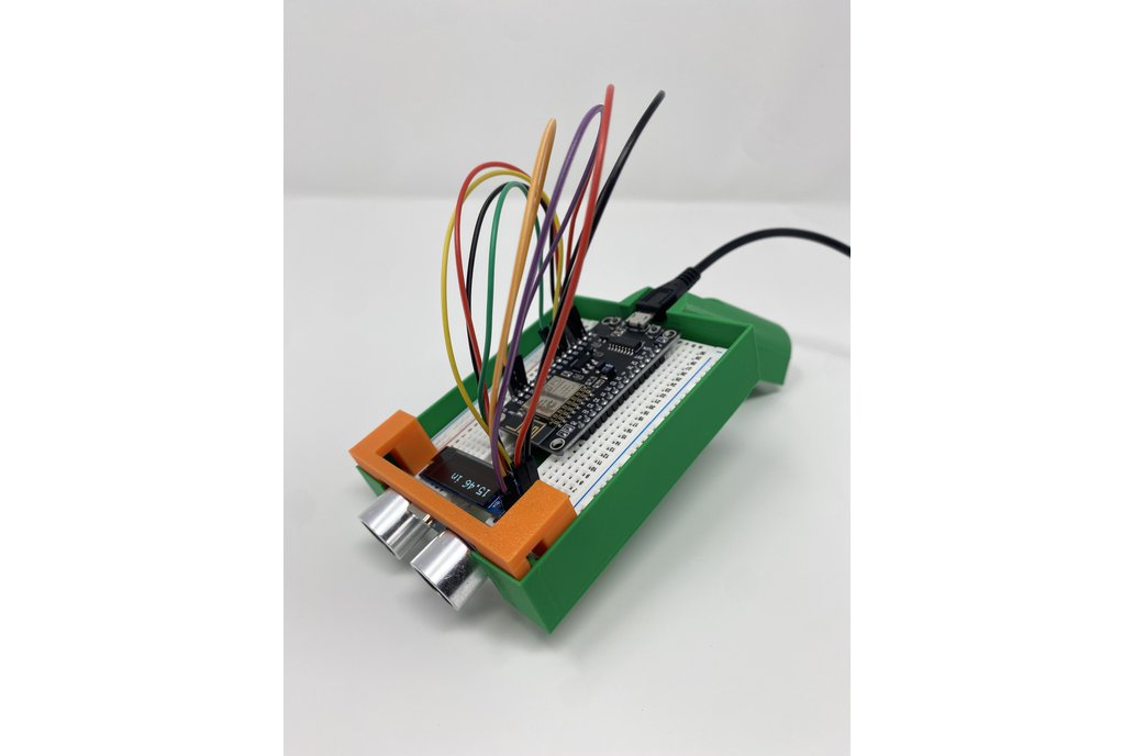 Range Finder Kit with OLED Display and ESP8266 1