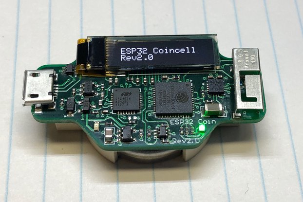 ESP32 CoinCell Rev2.0