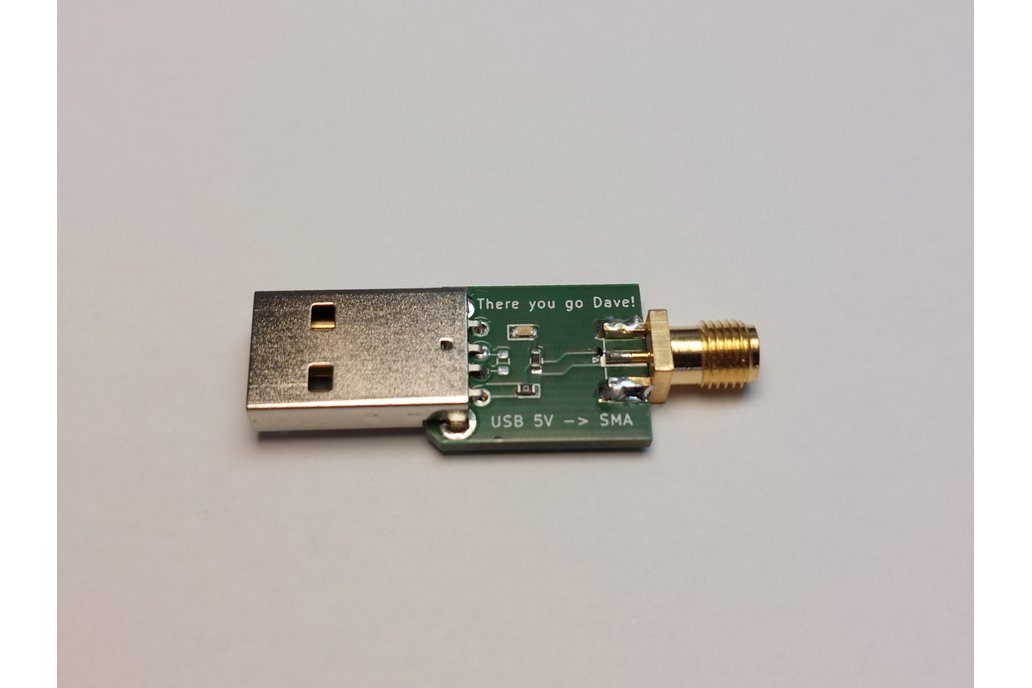 USB 5V to SMA dongle 1