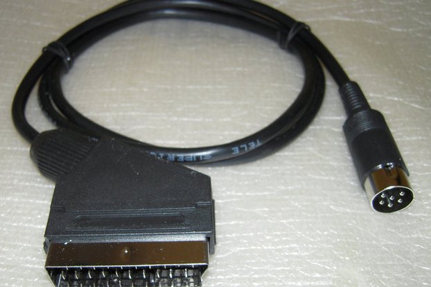 Scart Cable for Acorn BBC Archimedes 3000 A3000