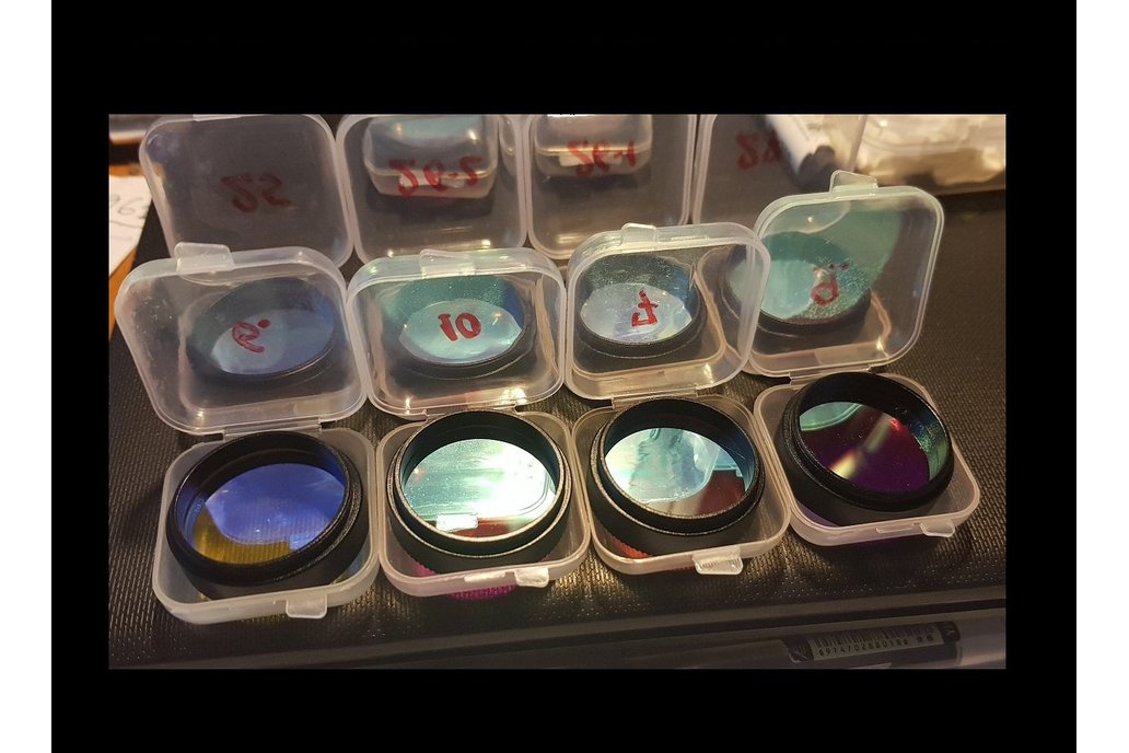 Laser mirrors assembled in aluminium frame 1