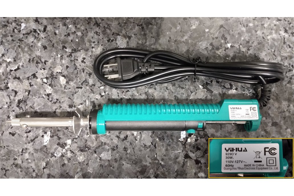Tenma 929D V 30W Desoldering Iron with Pump 1