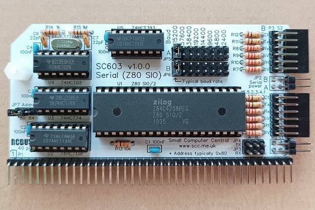 SC603 Serial Module Kit for RC2014/RCBus-40pin