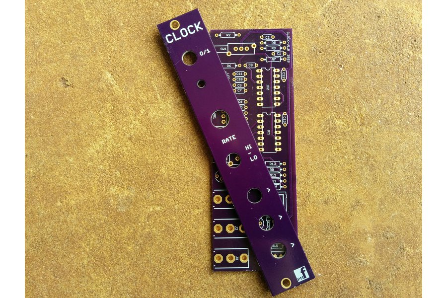 Clock Generator (Eurorack PCB Set) from pmfoundations on Tindie