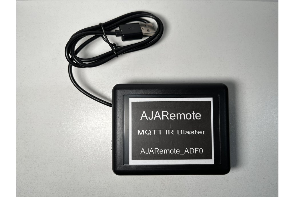 AJARemote - MQTT driven IR Blaster 1