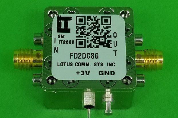 Frequency Divider (Divide by 2) 100 MHz ~ 8 GHz