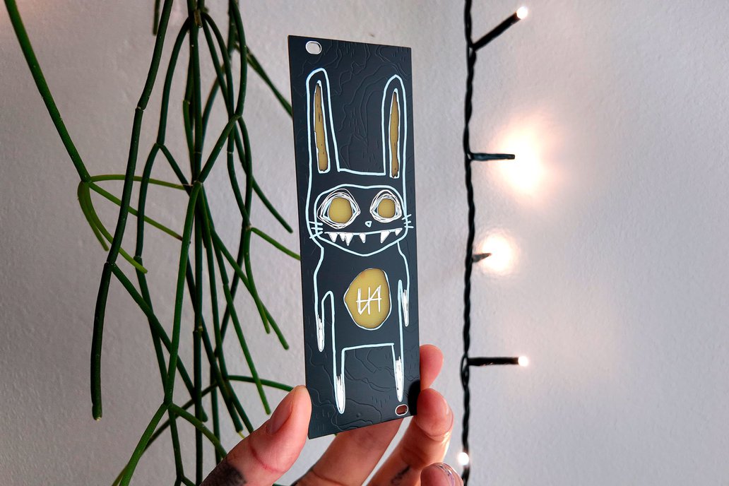 Bunny - 8HP Eurorack Blank Panel 1