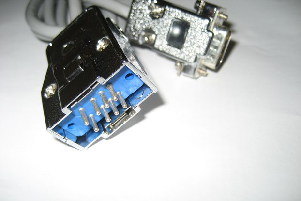 New DB9M-EIAJ-8 Male CGA to RGB Monitor Cable w/