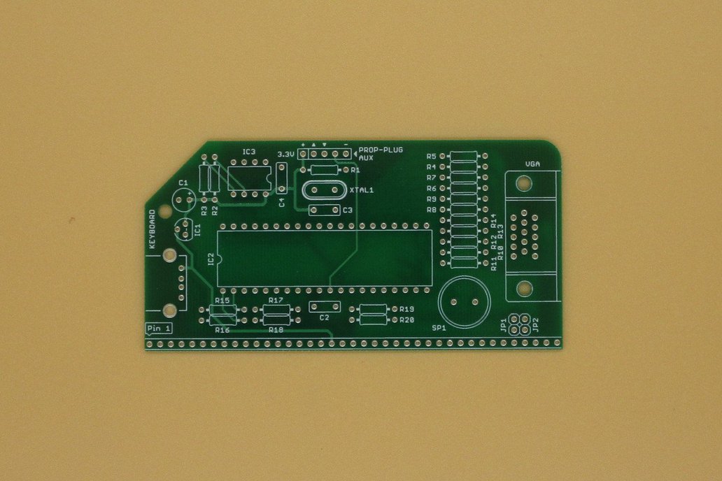 VGA Serial Terminal PCB for RC2014 1