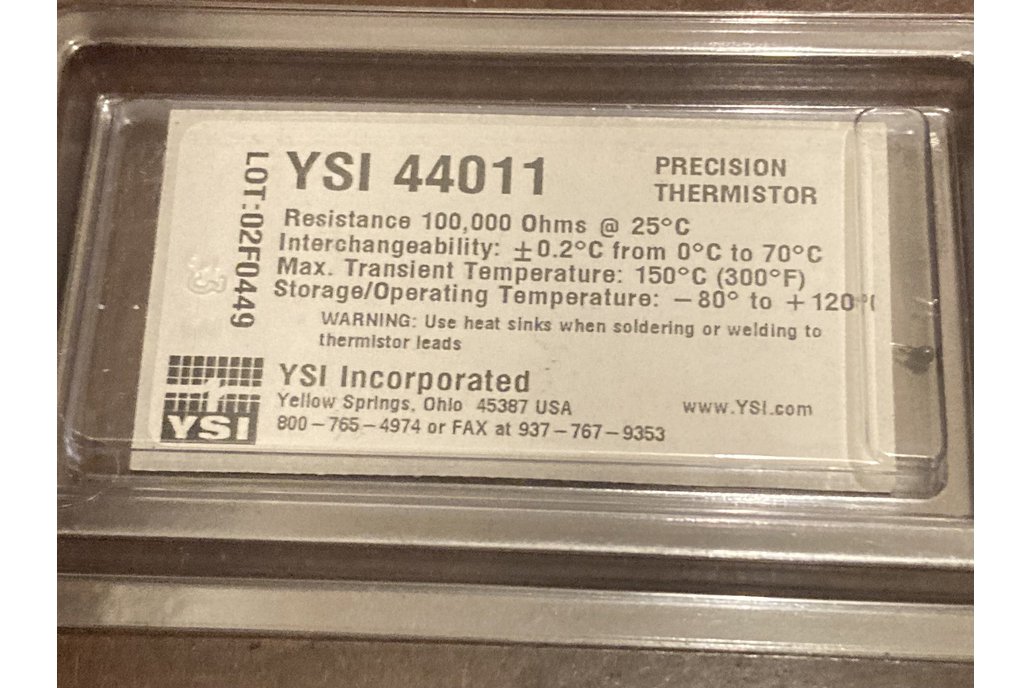 YSI 44011 Precision Thermistor 1