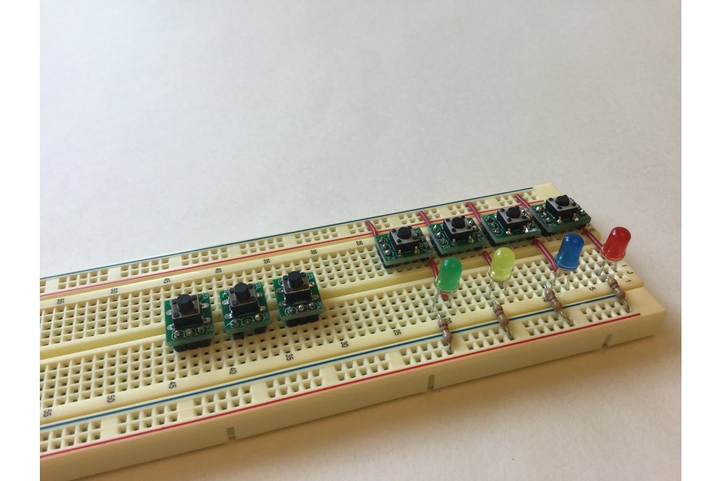 Breadboard Tactile Switches x 5 1