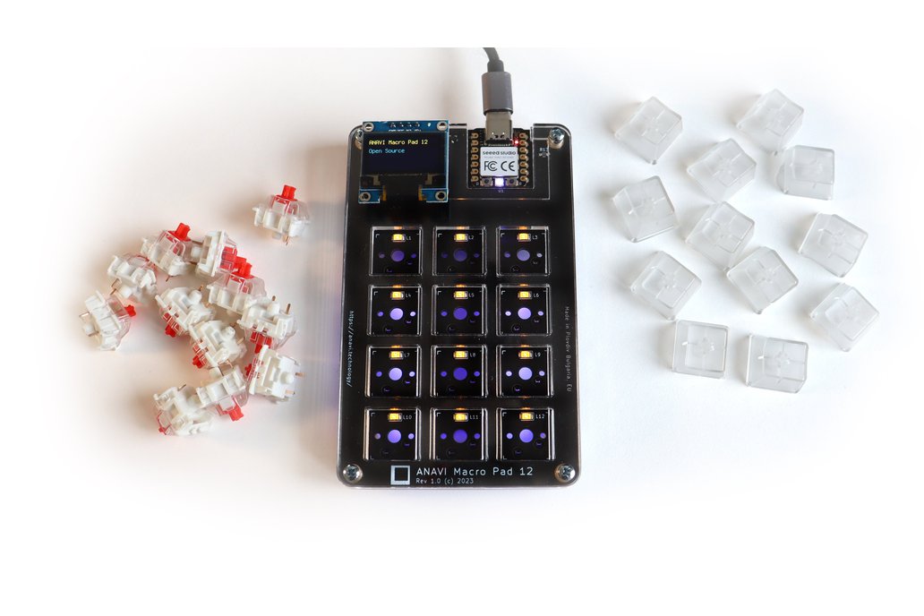 ANAVI Macro Pad 12 Mechanical Keyboard Kit 1