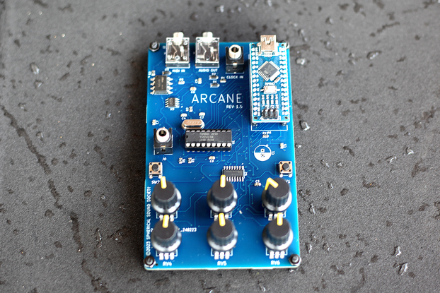 ARCANE // GENERATIVE CHIPTUNE FM DRUM SYNTH