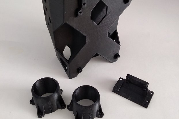 3D printed parts for NVIDIA Jetson Nano Jetbot.