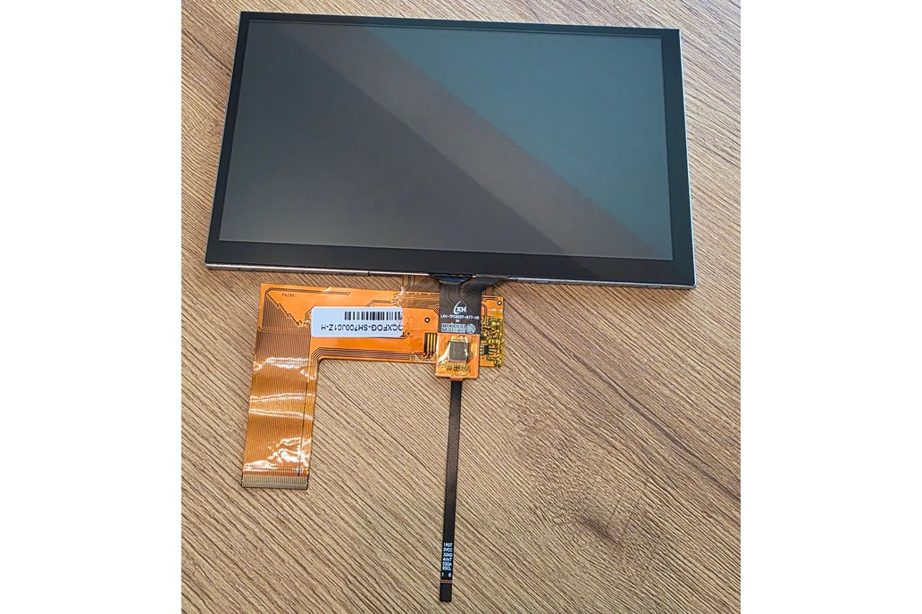 7" LCD Screen with Capacitive Touch 1