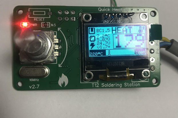 Mini AtMega Soldering Station T12 Board