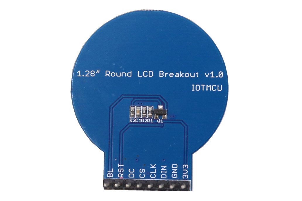 1.28” Round LCD Breakout 1