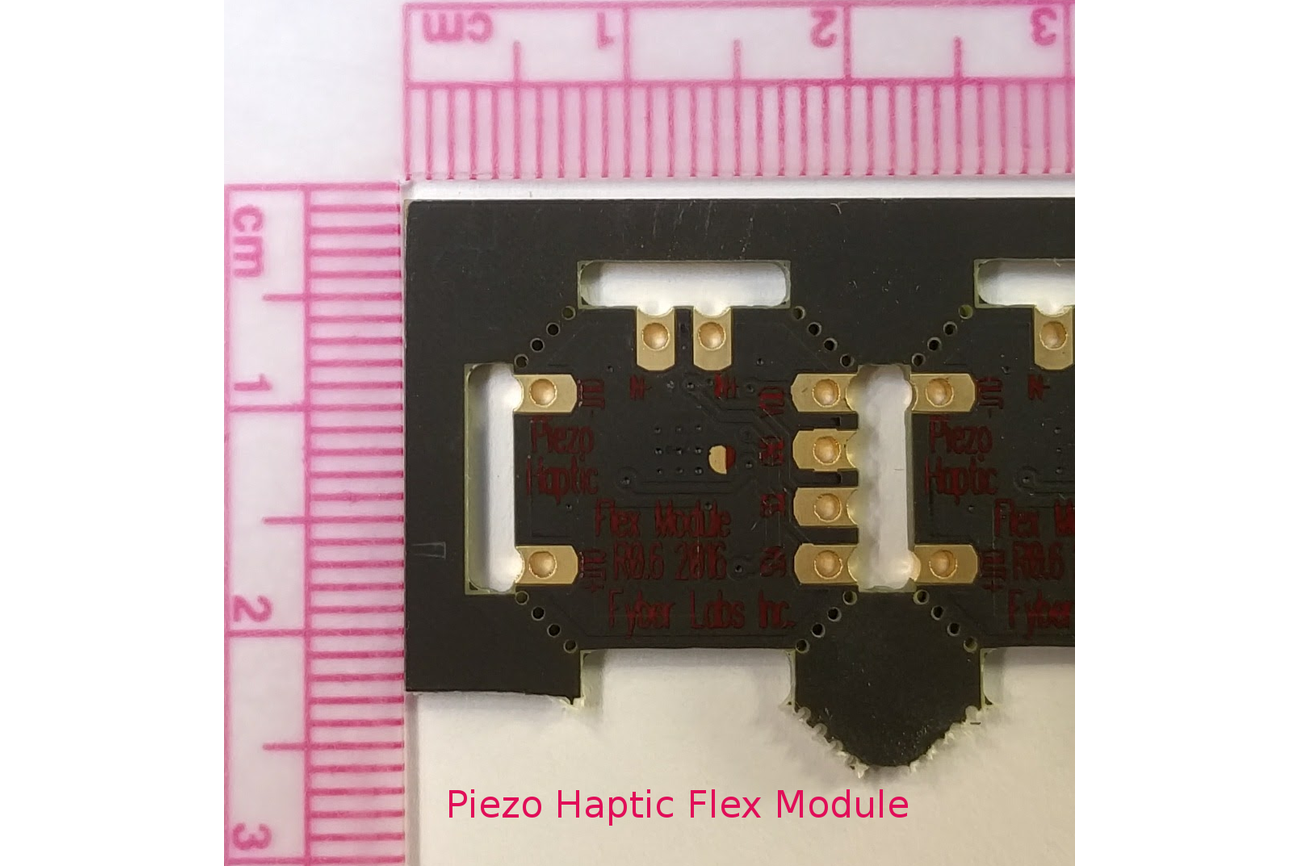 Piezo Haptic Flex Module from Fyber Labs Inc. on Tindie