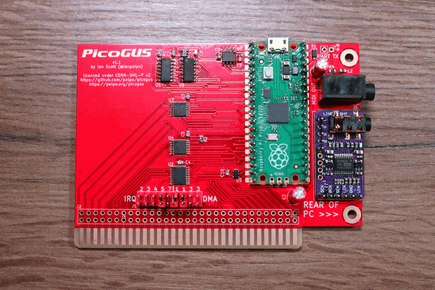 PicoGus - Gravis UltraSound Emulation Adlib tandy