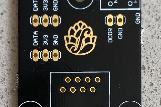 BrewPi-ESP - RJ45 Sensor Breakout Board v1.0 PCB
