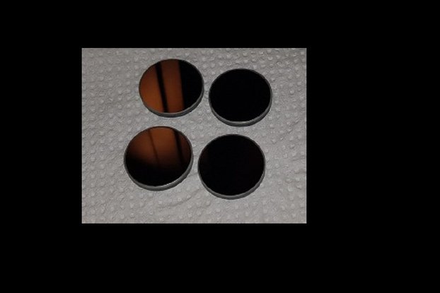 Chromium-coated optical flat (Optical grade)D=20mm
