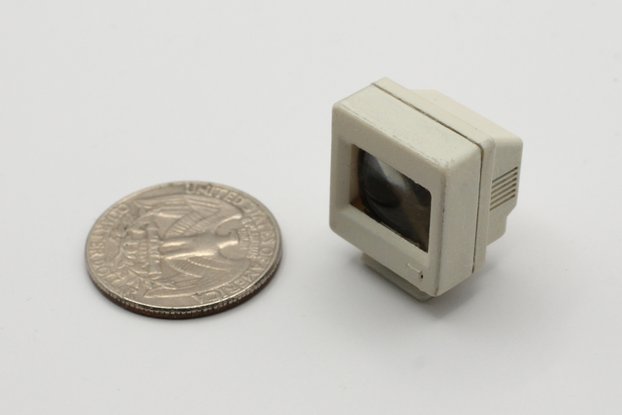 RetroPrompt: Miniature CRT Monitor MS-DOS Prompt