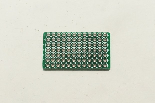 One Tiny Double Side Thru-Hole Prototype PCB Board