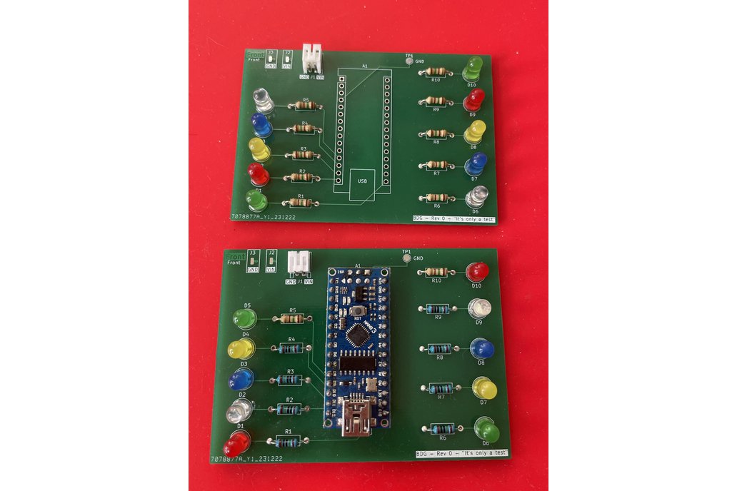 Arduino Nano Light Up LED Project 1
