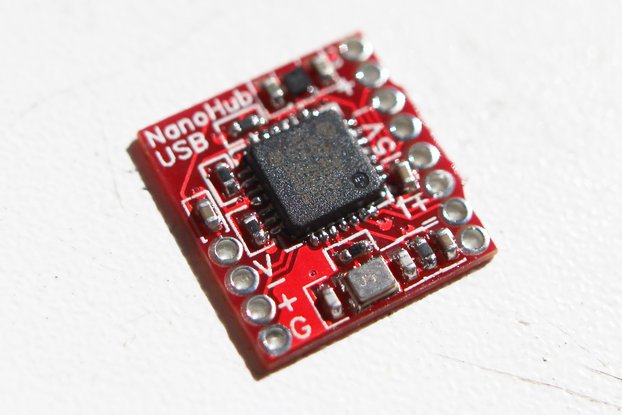 NanoHub - tiny USB hub for hacking projects