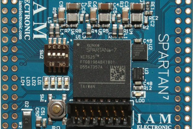 Xilinx Spartan-7 FPGA Board