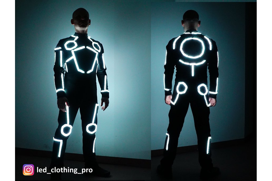 Full color LED light up Tron suit | Tron Legacy | 1